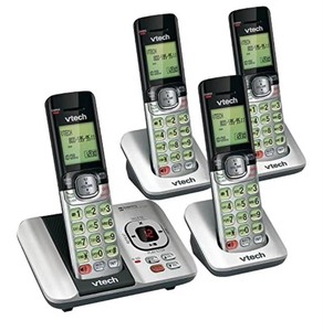 Vtech CS6529-4B 4-Handset Cordless Digital Answering System, $105 Retail - Brand New