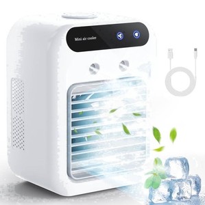 Amybaby Portable USB-C Cooling Fan with Mist, White - New