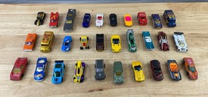 Assorted Die-Cast Toy Cars - Hot Wheels, Customs, Fantasy, Race Cars, Etc. - 30 Total&nbspC