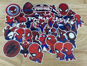 Marvel Spider-Man Stickers, 35 Total - Brand New