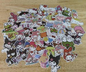Hello Kitty & Friends Stickers, 50 Total - Brand New P