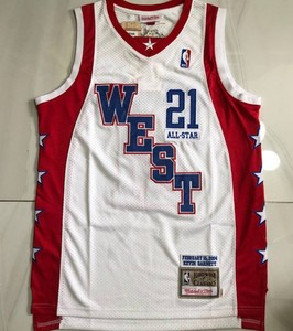 Kevin Garnett Minnesota Timberwolves Mitchell & Ness 2004 All Star Throwback Basketball Jersey, Mens Large I