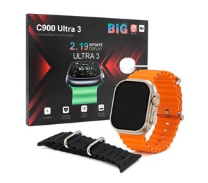 BIG C900 Ultra 3 Smart Watch, 49mm - Brand New