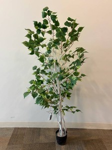 Artificial Birch-Style Tree With Battery-Powered String Lights