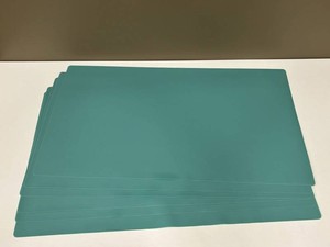 Teal Rectangular Craft Mats (Lot of 6)