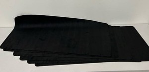 Black Flexible Rectangular Mat Group