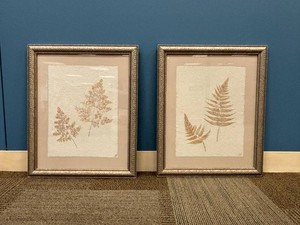 Jeters Botanical Prints - Framed Fern & Foliage Pair