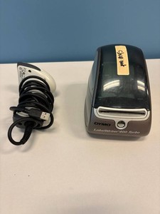 DYMO LabelWriter 400 Turbo, Honeywell Scanner & Stand Mixed Lot