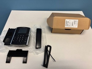 Polycom VVX 411 VoIP Desktop Phone PoE 2200-48450-025