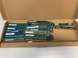 Mixed Lot Desktop RAM Memory Modules - Crucial, Kingston & Samsung