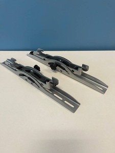 Adjustable Sliding Metal Rails (Lot of 2)
