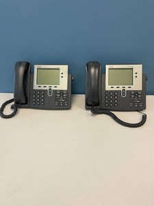 Cisco IP Phone 7940 Desktop VoIP Telephones (Lot of 2)