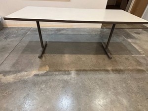 White Rectangular Work or Conference Table