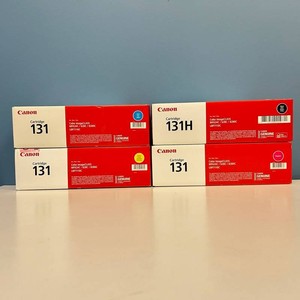 Canon Genuine Cartridge 131 Color Toner Set (Lot of 4)