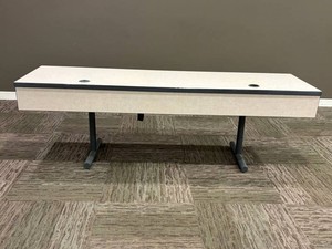 Commercial Conference Training Table With Cable Grommets