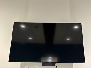 Samsung Flat-Panel LED Television With Wall Mount & Remote