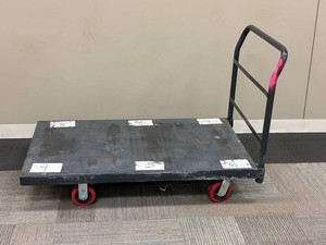 Industrial Platform Cart With Push Handle