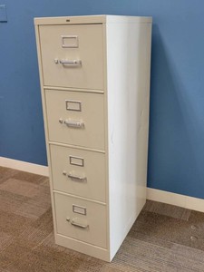 HON Four-Drawer Vertical Filing Cabinet