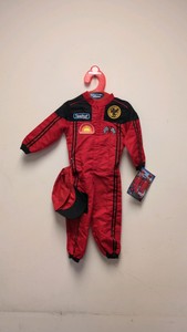 NEW ADVENTURE FACTORY TEETOT RACING COSTUME SIZE 3-4
