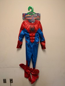 NEW MARVEL SPIDER-MAN COSTUME SIZE LARGE 10-12