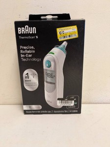 NEW BRAUN THERMOSCAN 5 EAR THERMOMETER