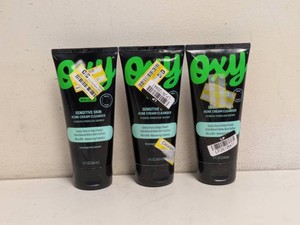 (3) NEW OXY ACNE CREAM CLEANSER