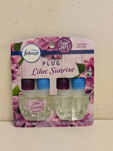 NEW FEBREEZE PLUS LILAC SURPRISE 2 REFILLS