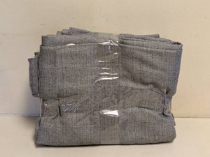 NEW SUN BLK TOTAL BLACKOUT PANELS 2PK GRAY
