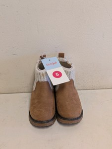 CAT & JACK TODDLER BOOTS SIZE 5 BROWN