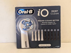 NEW ORAL B IO DEEP CLEAN REPLACEMENT BRUSH HEADS 9PK