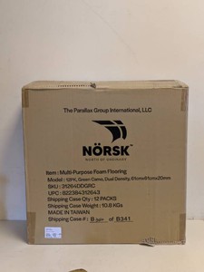 NEW NORSK MULTI PURPOSE FOAM FLOORING 12PK GREEN CAMO