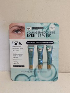 NEW ROC HYDRATE  PLUMP EYE CREAM 3PK