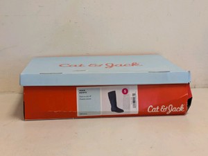 NEW CAT & JACK FRAN BOOTS SIZE 5 BLACK