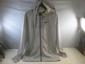 (RCK) Nike Dri-Fit Zip Front Hoodie Size L