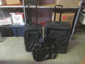 (EW6) 2 Tumi Travel Bags and Laptop Bag