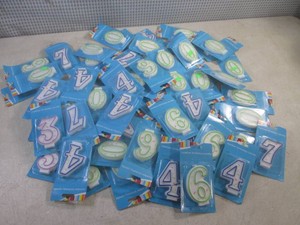 (CS) Large Assortment of Number Birthday Candles