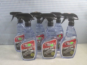 (CSB) 6 Spray Bottles of Black Magic Tire Wet
