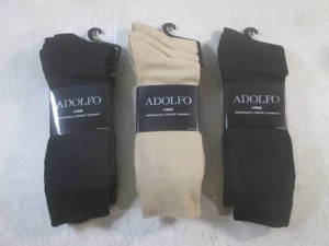 (EC1) 3 - 4-Packs of Adolfo Mens Dress Socks Size 6 12 - 12