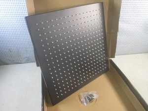 (EW3) 16 Square Rainfall Shower Head in Matte Black