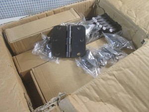 (BS) 62 Door Hinges in Matte Black