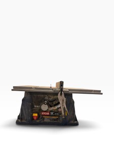 RYOBI 10 15-Amp Table Saw with Rip Fence & Blade