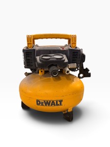DEWALT DWFP55126 6-Gallon 165 PSI Air Compressor with Air Hose  Tested & Working