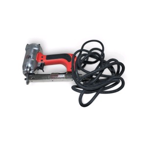ROBERTS 10-600 316 Crown, 120V, 15-Amp, 20 Gauge Electric Stapler with Carrying Case, Red