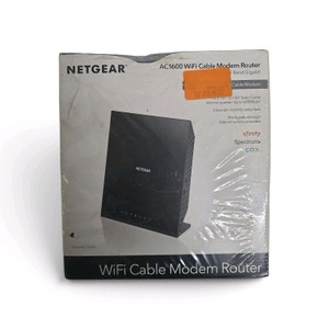 New Netgear AC1600 Wi-Fi Cable Modem Router, Model C6250