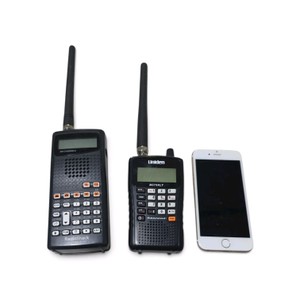 Apple iPhone  1Uniden Scanner  1 Radio Shack Scanner