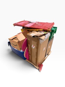 Large Mystery Wedding & Event Dcor Lot  Tabletops, Totes, Boxes & Assorted Supplies