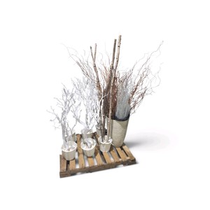 Pallet of Faux Plants  Trees perfect for Wedding or Party Decorator