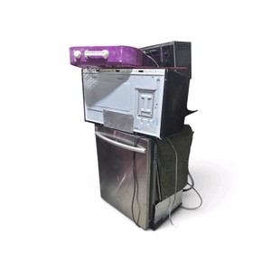 Pallet full of Appliances DishwasherMicrowaves  Portable AC Unit  Range Hood  Fan