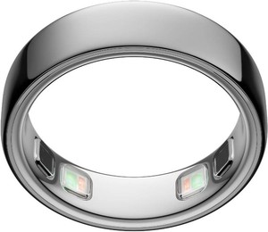 $399 OURA Ring 5 Smart Ring - Silver - Size 6 - Fitness & Sleep Tracker