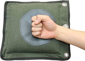 Wing Chun Wall Bag Canvas Leather Punch Bag for Kung Fu Boxing Training
